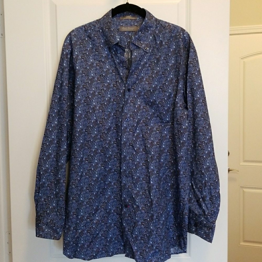 Cremieux paisley dress shirt. NEVER WORN!